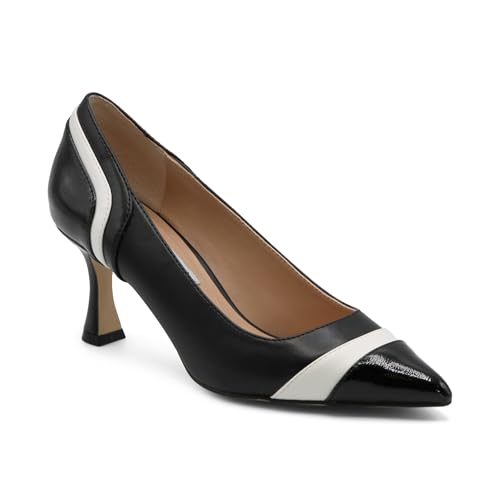 Charles David Women's Aleesha Multi Layer Pointed Toe Heels Pumps