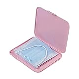 Tragbare Masken-Aufbewahrungstasche,Colorful Maskenbox Tragbarer Maskenhalter Plastik Organizer,...