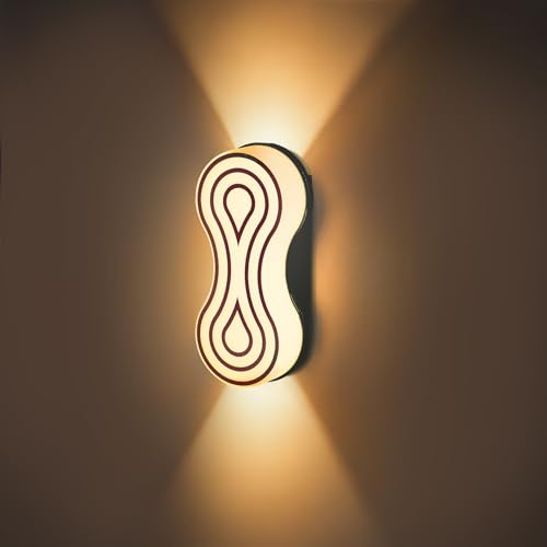 Image of Gesto 7W Waterproof Led Wall Light for Home Decoration - Up Down 2-Way LED Wall Lamp | IP65 Outdoor Fancy Wall Lights for Balcony,Gate,Elevation,Garden,Patio | Decorative Wall Mount Light -Pack of 1