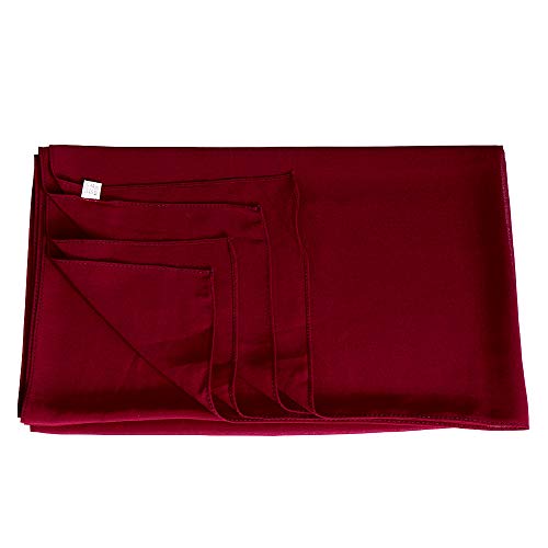 Image of LMVERNA Solid Color Bubble Chiffon Scarf for Women Fashion Soft Hijab Long Scarf Wrap Scarves