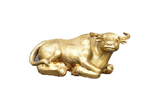 Ornements de bœufs en cuivre H3TF5J objet déco intérieur salon