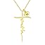 7-18K Gold Plated Lettre N