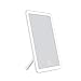Produktbild Nrpfell USB Schmink Spiegel mit Licht, Reise Schmink Spiegel mit Licht, Touchscreen Schalter, Tragbarer Desktop Schmink Spiegel mit Licht, Wei
