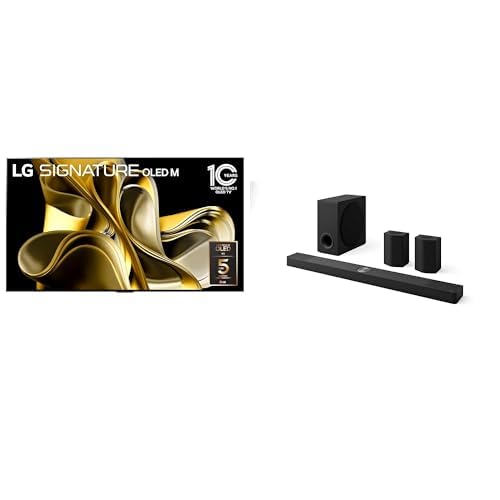 Image of LG 97 inch OLED M3 4K Smart TV Bundle with 9.1.5-Channel OLED evo Soundbar