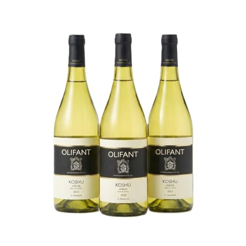 [蔵元直送]笹一酒造のOLIFANT(オリファン)ワイン[白]甲州3本セット
