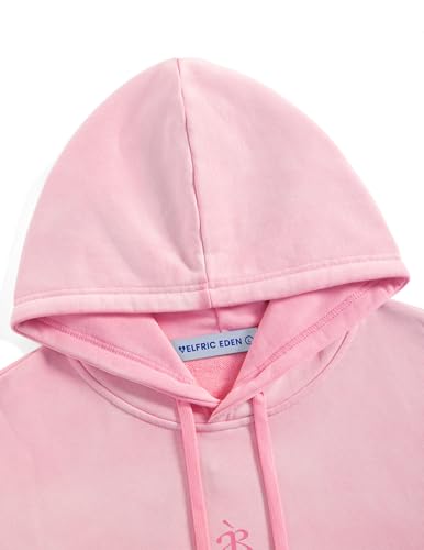 Aelfric Eden Essential Hoodies For Men Acid Wash Gradient Oversized Heavyweight Cotton Plain Hooded Sweatshirt Unisex