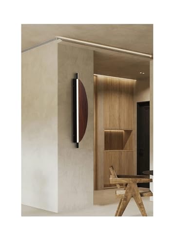 Aplique de Pared Moderno, lámpara de Sala de Estar Larga escandinava, lámpara Decorativa de Madera Japonesa, Mesa Sencilla para Dormitorio, mesita de Noche, Escalera, Pasillo, Luce