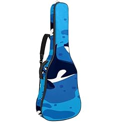 Housse étanche pour guitare acoustique avec double bandoulière et poche Motif cosmonaute dans l’espace, Multicolore 06… - Les Beatles, Paul McCartney, John Lennon, RIngo Starr, George Harrison