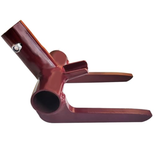 Pallet Buster Tool Pallet Breaker Head Only Pallet Disassembly Tool with Nail Puller Pallet Removal Tool for Removing Wooden Pallet Boards Red