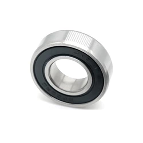 Premium ABEC-7 Double Rubber Sealed Ball Bearings, Pre-Lubricated Steel Construction, High-Speed Precision Rating for Industrial and Hobby Applications (626 6x19x6mm ZZ)
