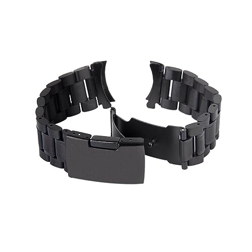 Correa de reloj de acero inoxidable con eslabones sólidos Galpada de 20 mm 5