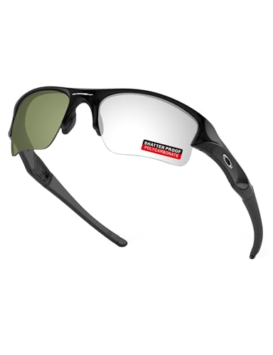 Image of PRO+ Polycarbonate Replacement Lenses & Rubber Kits /Nose Pads for Oakley Flak Series Sunglasses