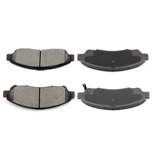 Image of ECCPP D1280 Front Ceramic Disc Brake Pads Set For Honda For Pilot 2009-2019