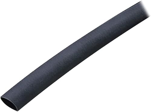 ANCOR 304148 Tubo termorretráctil forrado con adhesivo eléctrico de grado marino (38 pulgadas de diámetro, 48 pulgadas de largo, negro)