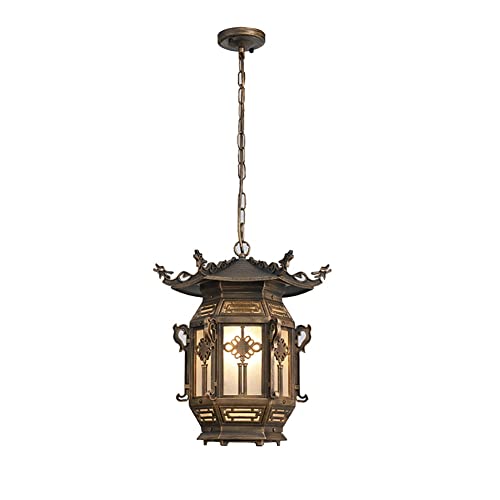 Plafonnier suspension créatif de style rétro en version étanche haut de gamme