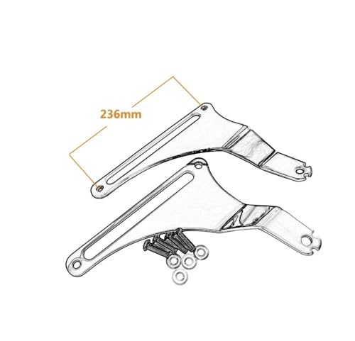 Coussin de dossier moto polyvalent à support de bagages rabattable