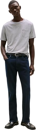 Tommy Hilfiger Herren Jeans Hose Regular Mercer Night Blue Straight Fit, Blau (Night Blue), 31W/36L – Ansicht 4