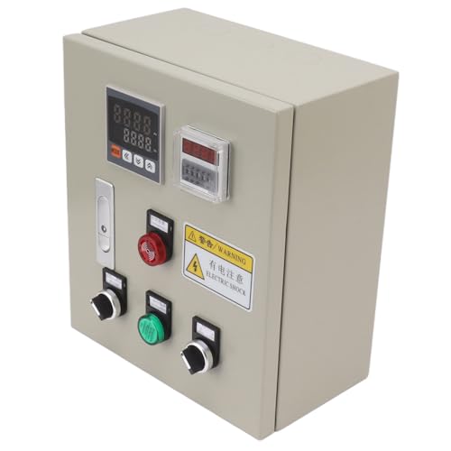 PID Temperature Controller, Wide Application, Practical 380VAC 7.5KW Thermostat Box, Precise Work, Easy to Install, with Thermocouple for Curing Machine