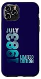 Photo Gallery custodia per iphone 11 pro luglio 1983 anno 1983 vintage 1983 retro 1983 edizione limitata Photo Gallery custodia per iphone 11 pro luglio 1983 anno 1983 vintage 1983 retro 1983 edizione limitata