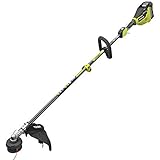 RYOBI 40-Volt Lithium-Ion Brushless Electric Cordless Attachment Capable String Trimmer 4.0 Ah Battery and Charger Included