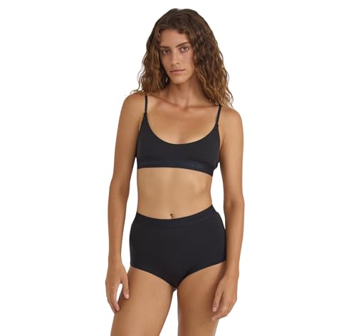 Women's Core Ribbed Open Back Scoop Neck Bralette