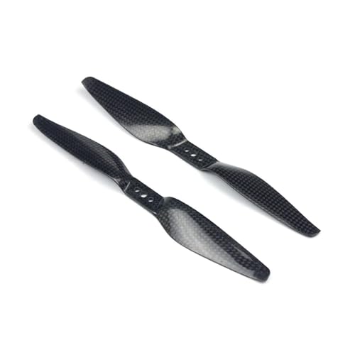 Hélice en fibre de carbone 3K rigide pour réduire les vibrations des drones multirotors 9055