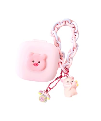 For Shokz OpenFit 2+/ OpenFit 2�p�̃P�[�X �L�����N�^�[ �ی�J�o�[ �y�� �G�� ���� �J���r�i�t�� �y�ʑ����[�d�\ �ϏՌ�