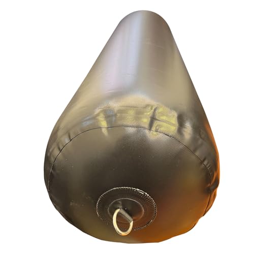 Luoweikadeng Heavy Duty Inflatable Fender for Boat- Marine Grade UV Resistant PVC Bumpers for Docking & Hull Protection (12"×43") - image 3