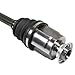 GSP NCV36168 CV Axle Assembly - Compatible with Select Honda Civic Sedan with Manual Transmission; Right Front (Passenger Side)