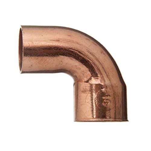 Cornat Löt-Winkel 90 Grad, Kupfer, 1 Muffe, A 15 mm, 10/1 Stück, T569215