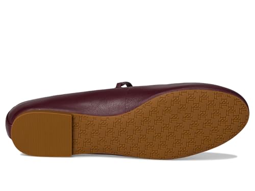 Lauren Ralph Lauren Women's Jayna Nappa Leather Mary Jane Flats3