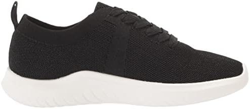 Clarks womens Nova Glint Sneaker, Black Knit, 9 US | Image 5