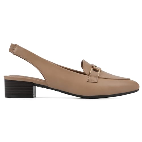 Image of WHITE MOUNTAIN Women's Boreal Low Block Loafer Heel