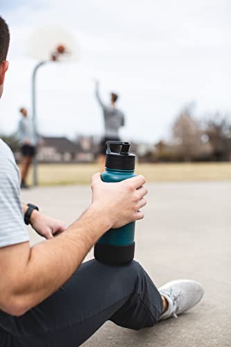 Simple Modern Boot for Summit Water Bottles ONLY | Fits 32oz & 40oz sizes | Does NOT fit Trek, Classic, Voyager, Tumblers | Anti-Slip Bottom Bumper Silicone Sleeve | Summit Collection | Lavender Mist