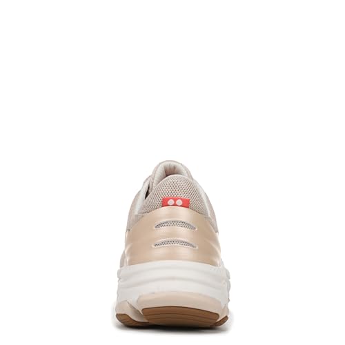 Ryka Womens Devotion X Max RS Walking Shoes Beige Metallic Mesh Fabric 9 W3