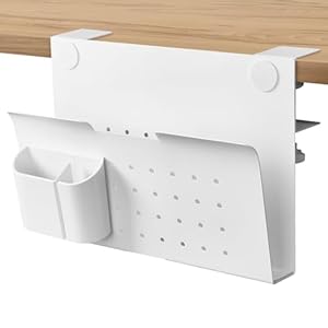 Cyrabota Klemmregal Laptop-Halterung Schreibtisch Organizer