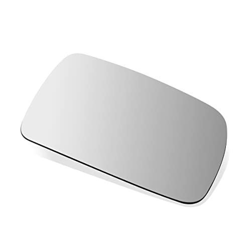 Auto Dynasty Factory Style Convex Side View Mirror Glass Lens Compatible with Grand Cherokee 1996-1998, Passenger Right Side, Silver Reflective