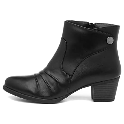 Lilley Mary Black Heeled Ankle Boot Size 6 Cover