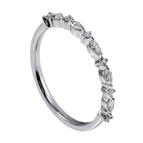 Bague moissanite argent 925 à porter au quotidien pour sublimer votre style