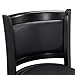 Boraam Augusta Bar Height Swivel Stool, 29-Inch, Black