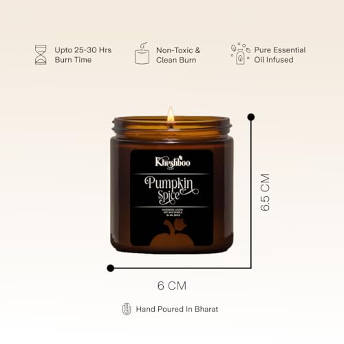 Image of Scented Soy Wax Candle Luxury Jar for Home Decor & Aromatherapy | Relaxing Aroma Candle | 200 Gm | 25+ Hours Burn Time | Smoke Free & Non-Toxic (Set of 2 Whiskey Caramel + Vanilla Cupcake)