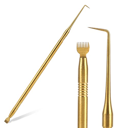 Lash Lift Tool Professional Eyelash Separator Tool with Comb Lash Lift and Tint Kit Eyelash Lift and Tint Tool Stainless Steel Lash Perming Brush Lash Lift Comb Perming and Tinting Supplies