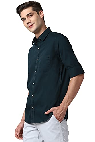 Image of Peter England Men's Slim Fit Shirt