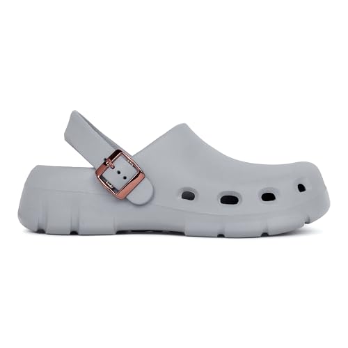 Image of CASSIEY Slip on Sandals Women Comfortable EVA Closed Toe Clogs