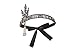 Produktbild Metme Haarschmuck, 1920s Stirnband Flapper Kopfschmuck mit Perlen Inspiriert von Der Große Gatsby Accessoires für Damen Schwarz