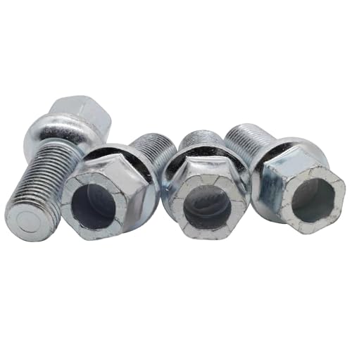 Perno de rueda para VW Caddy Eos Fox con tornillos y tuercas de acero para llantas