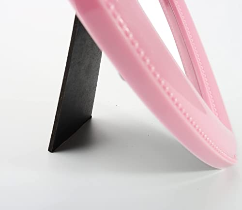 Wowagoga 2 Pack Cute Heart Shaped Mirror Heart Mirror Table Mirror Bedroom Mirror Cosmetic Mirror Wall Decor For Women Girls #TOP7