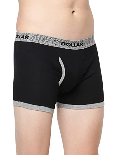 Image of Dollar Bigboss Men's Pack of 3 Solid Cotton Trunk (Colour May Vary)