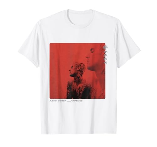 Justine Bieber Red Cover T-Shirt