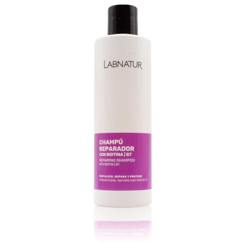 Champu REPARADOR Con Biotina. 250ml. Fortalece, repara y protege el cabello desde la raíz. Ideal para cabellos quebradizos.